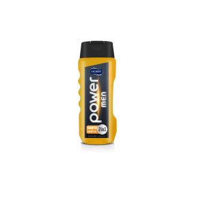 شامپو سر و بدن مردانه هوبی HOBBY مدل POWER 2 IN 1 حجم 400 میل
