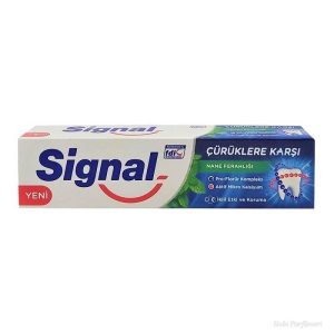 خمیر دندان ضد پوسیدگی signal سیگنال حاوی عصاره نعناع حجم 100 میلی لیتر وارداتی اورجینال